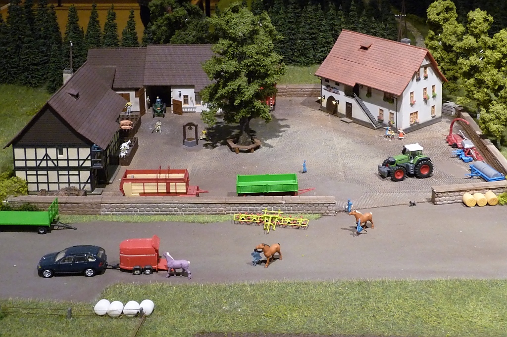 Lndliche Idylle auf der Schwarzwald-Modellbahn, 3.10.11