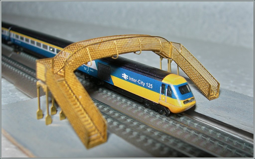 Langsam aber sicher zaubert T-Gauge britische Bahnambiente nach Blonay...
12. Mrz 2013