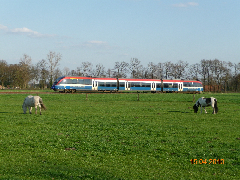 Laut Buschfunk hier vor Ort soll die PEG Ende 2011 wieder hier verschwunden sein und die DB Regio fhrt dann wieder auf diesen Streckenabschitt wieder Verkehren. Der 643.06 als 29077 kommend aus Dortmund in Epe eingefahren wer weiss vielleicht bald schon Geschichte! 