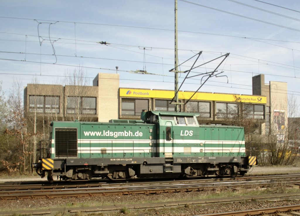 LDS BR 203  am 27.03.2012 in Lehrte.