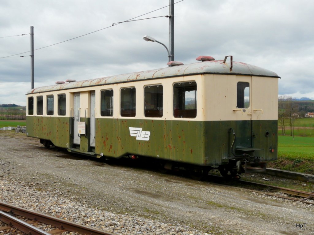 LEB - Personenwagen B 19 in Bercher am 04.04.2010