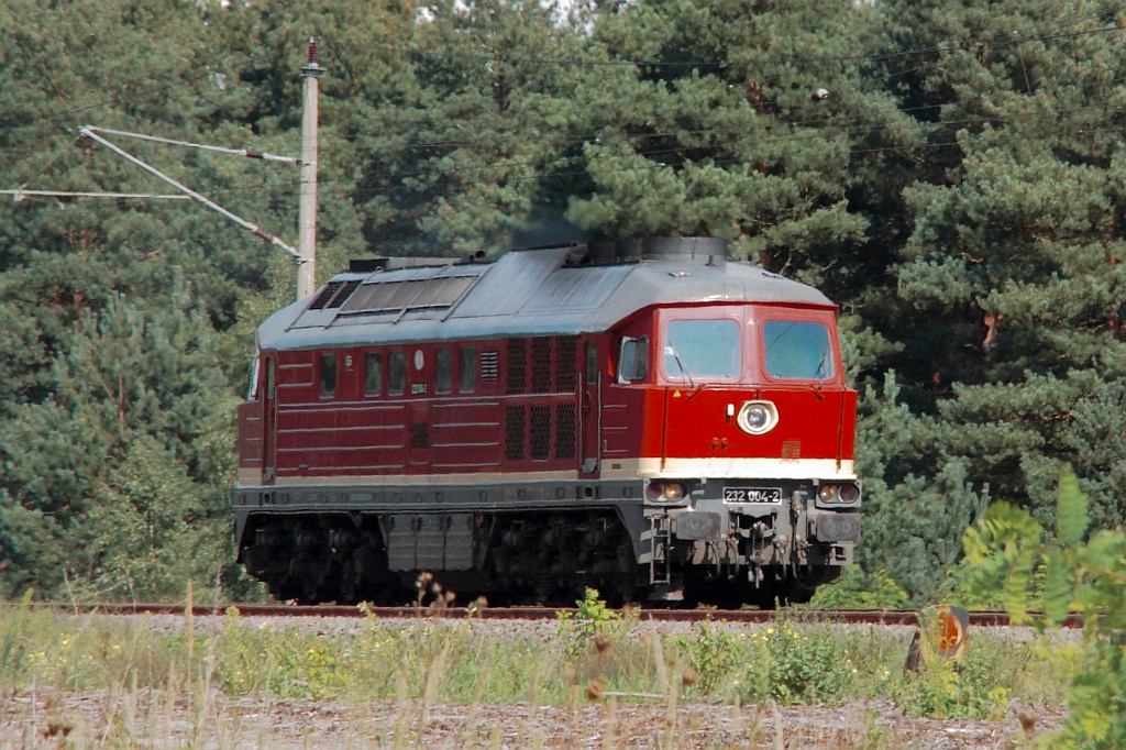 LEG 232 004 fhrt am 03.09.2010 durch Eberswalde