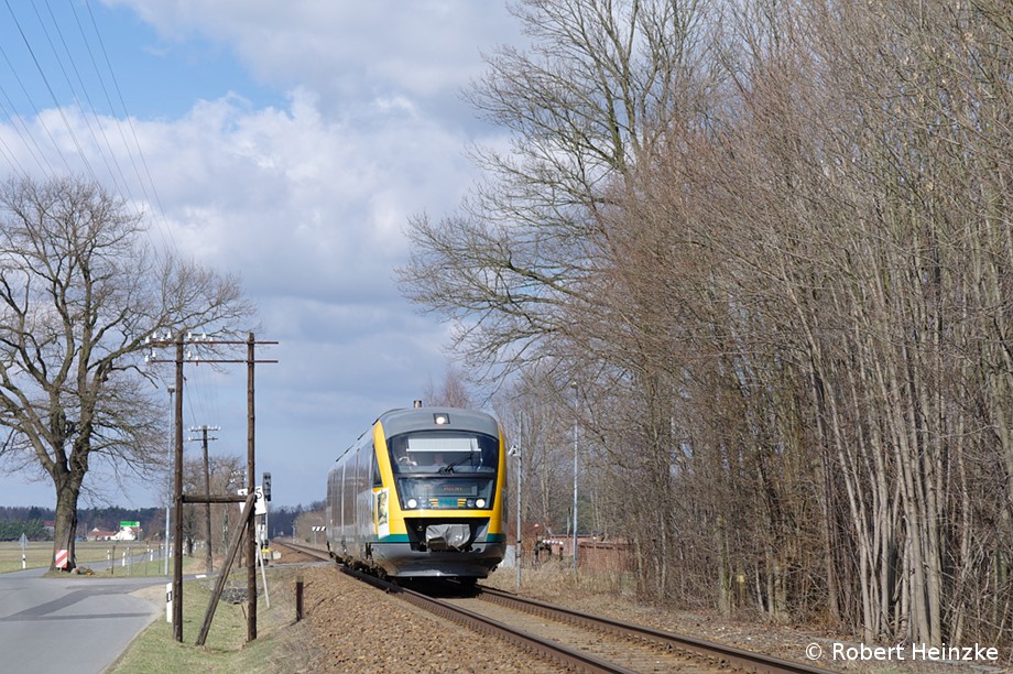 Lieblingspltze Desastro der ODEG am 19.03.2011 bei Horka