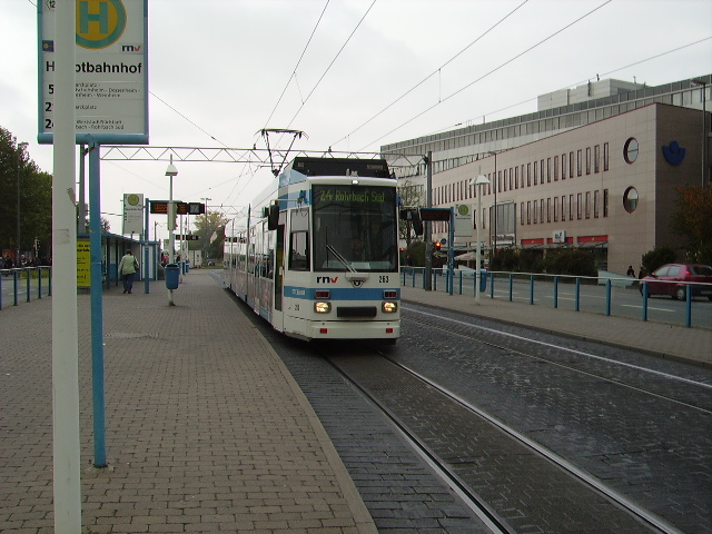 Linie 24 nach Rohrbach Sd am Heidelberger Hbf am 15.10.10