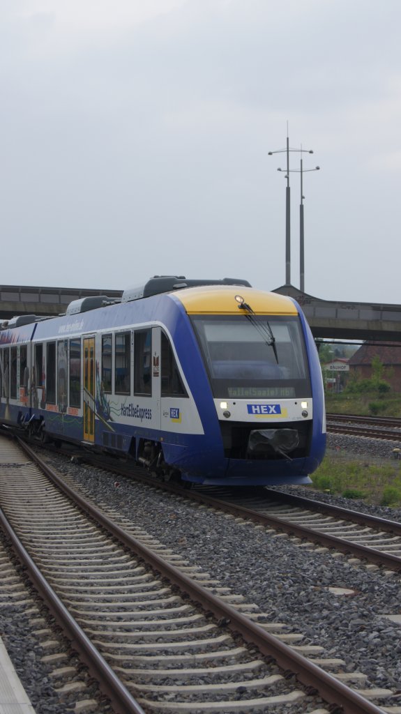 LINT 41 THALE SAGENHAFT des HEX fhrt am 9.05.2010 in Halberstadt ein