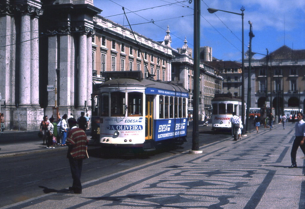 Lissabon Tw 236, Praca do Comercio, 12.09.1990.