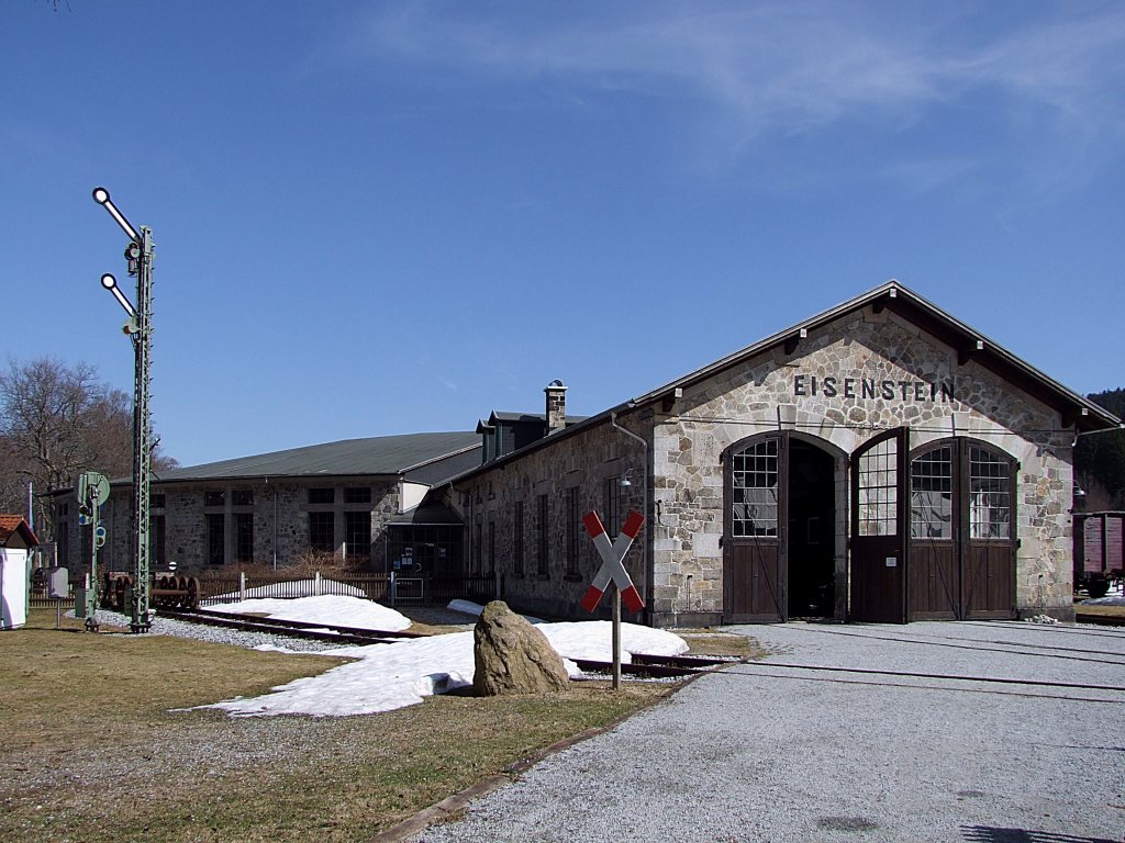 Localbahnmuseum Bayerisch-Eisenstein ffnet erst in ein paar Tagen wieder seine Tore fr die Besucher;120328