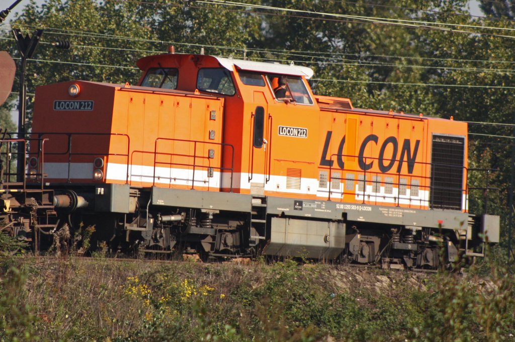 Locon 212 am 11.10.10 in Oberhausen-West