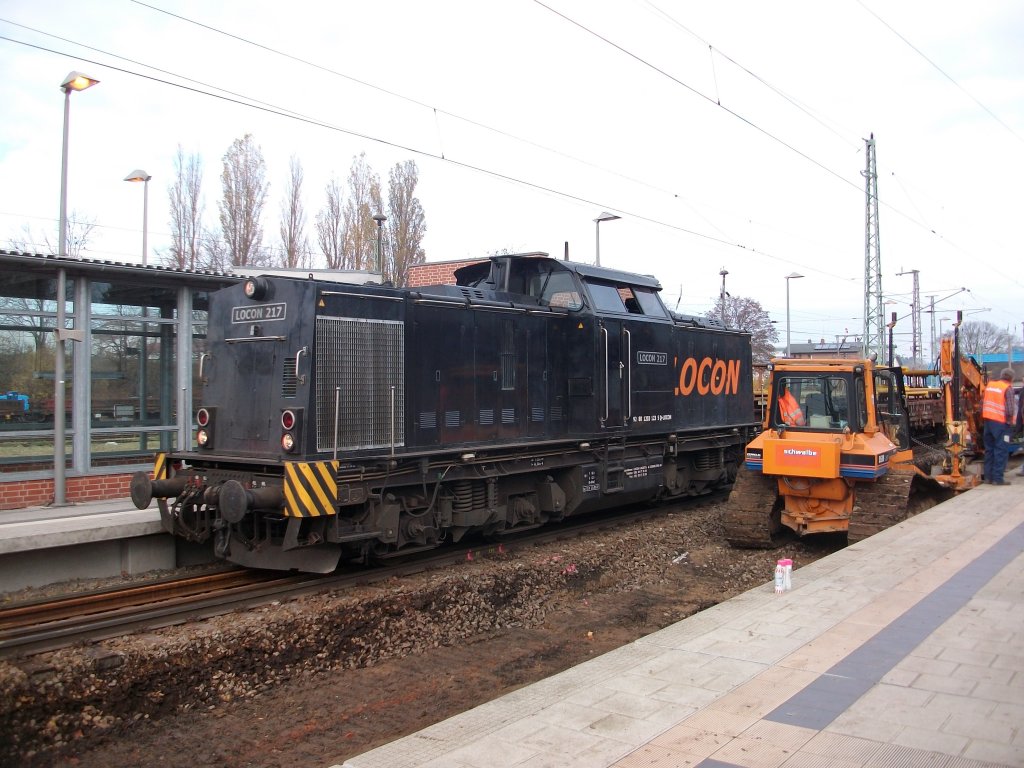 Locon-217 am 10.November 2010 in Bergen/Rgen.