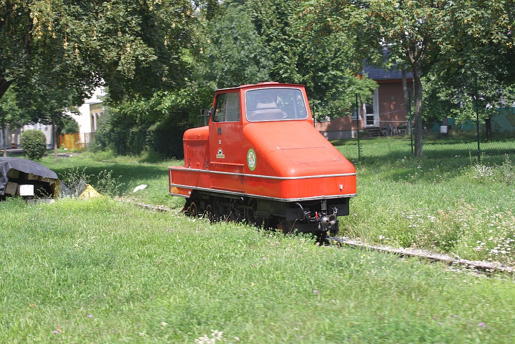 Lok D2 am 07.August 2011 im Betriebsgelnde der wiener Liliputbahn bei der Hst. Prater. (EXIF-Datum ist falsch, da bei Zeitumstellung falsches Datum eingestellt) 
