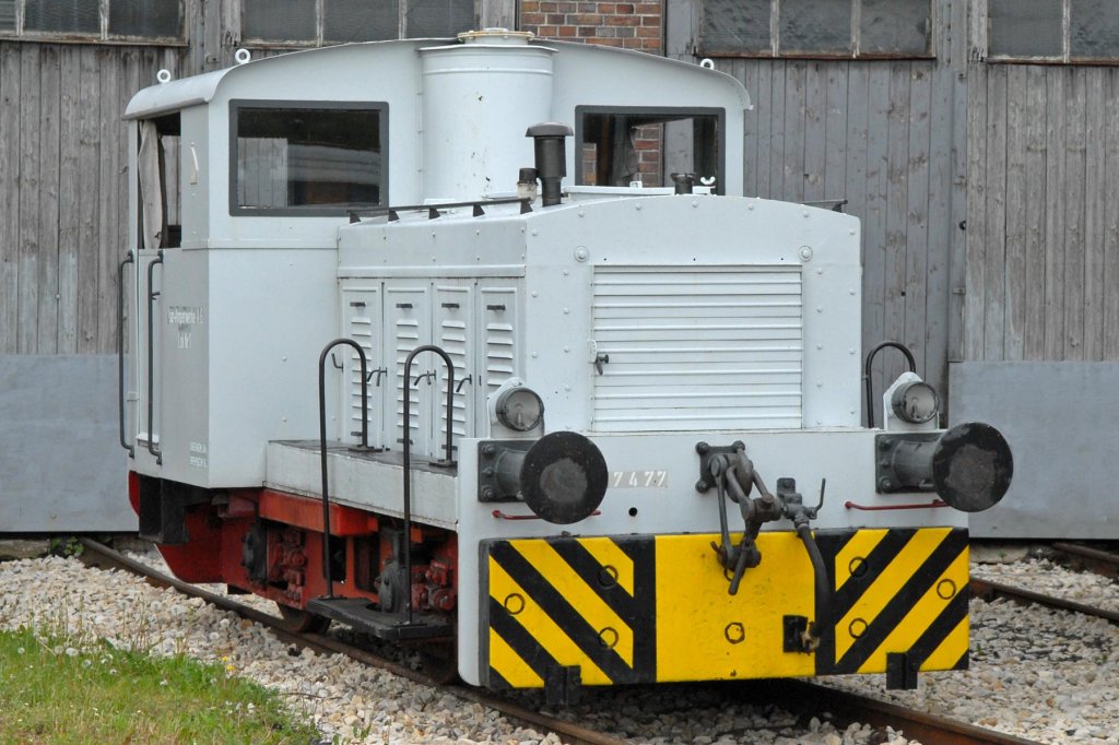 Lok Nr. 1 der Isar-Amperwerke AG am 17.05.2008 im Bw Nördlingen (Bayerisches Eisenbahnmuseum).