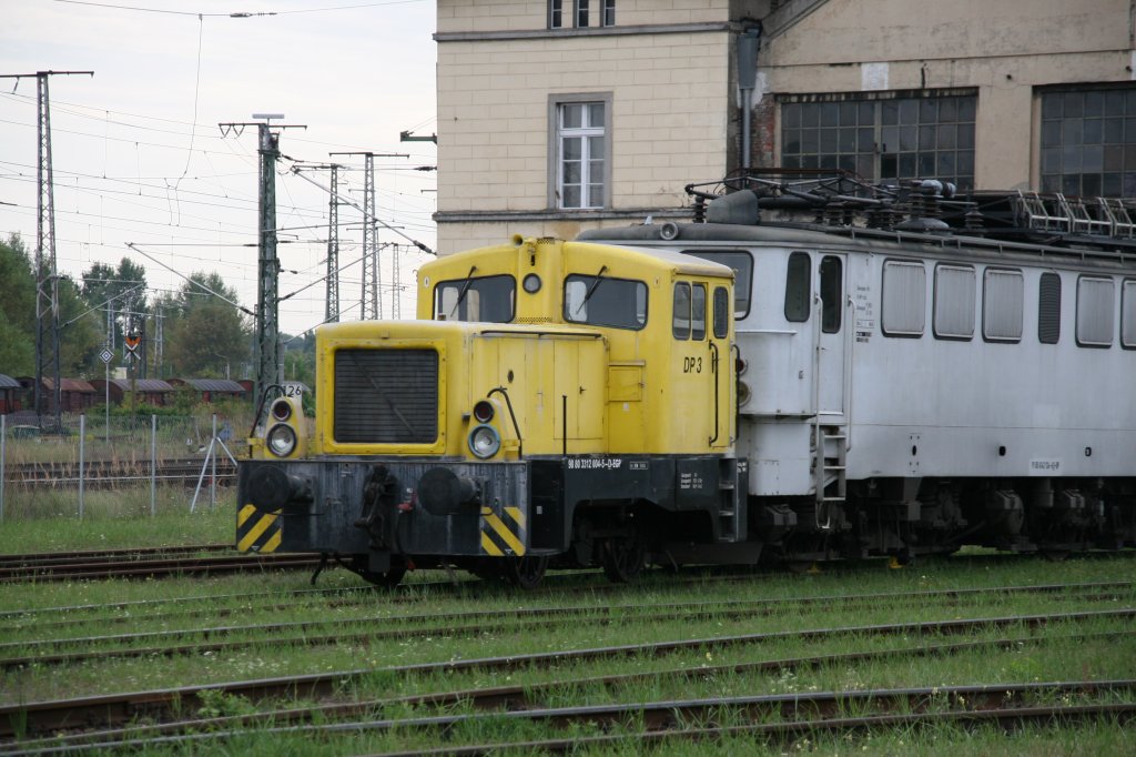 Loktyp BR V23 im ehemaligen BW Wittenberge am 24.08.2012