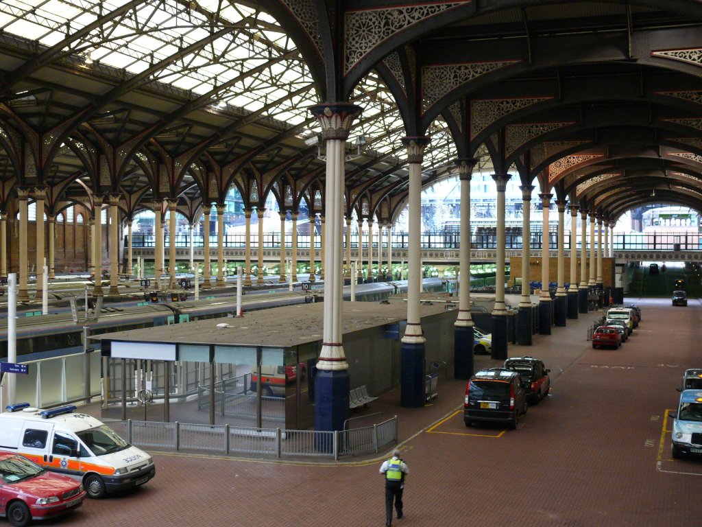 London Liverpoolstreet-Station 28.03.2010