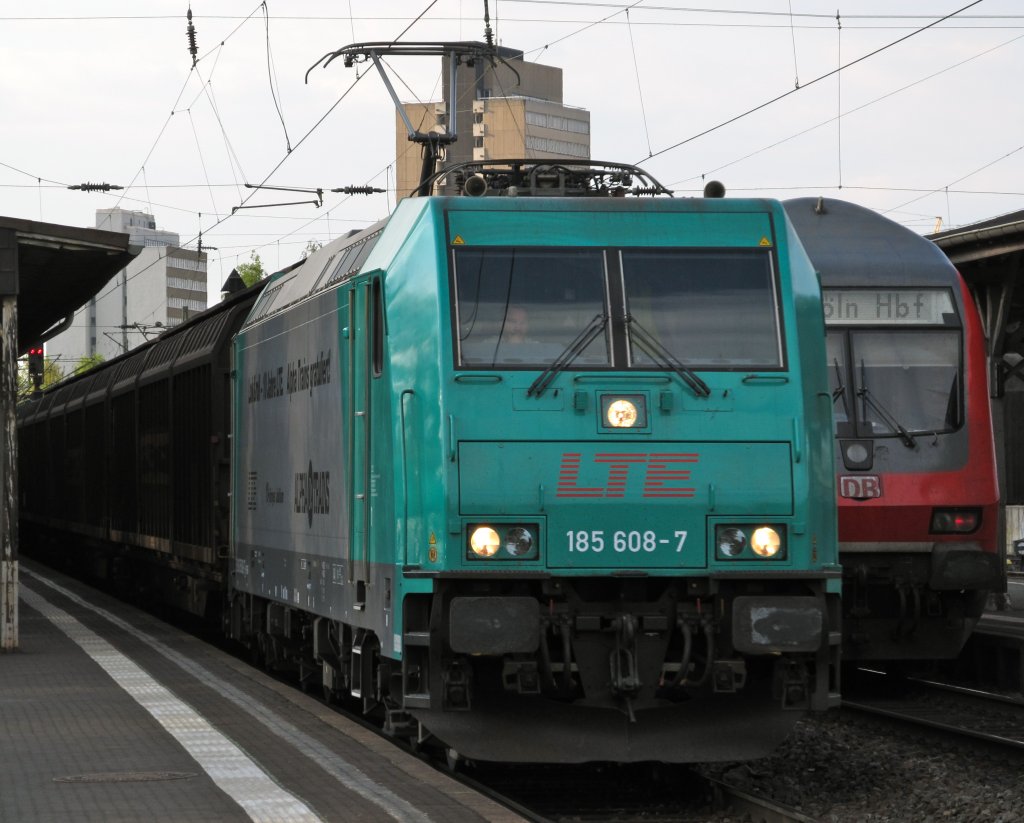 LTE 185 608-7 am 15.4.2011 in Bonn-Beuel.
