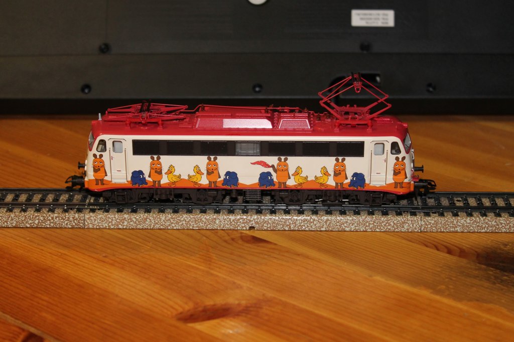 Mrklin 37012, 110 487-6  25 Jahre Sendung mit der Maus  Werbung.