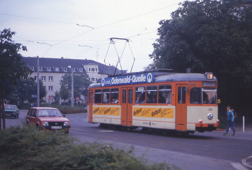 Mainz Tw 210 am Gautor, 09.09.1987.