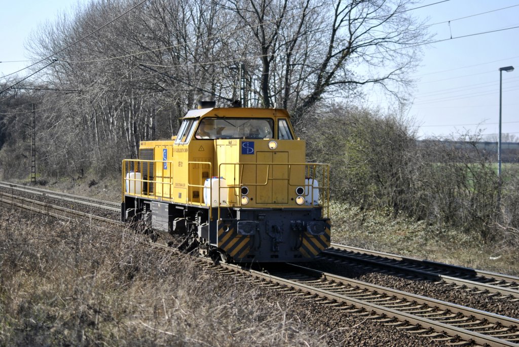 MaK 1206, in Ahlten am 25.03.2012.