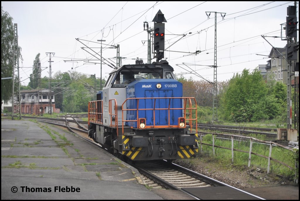 Mak 1700 BB in Lehrte am 15.05.2010.
