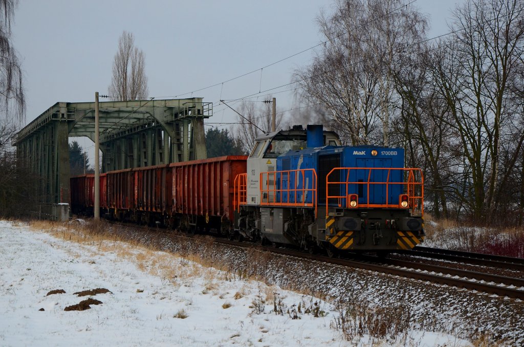 MAK 1700BB VPS am 14.12.2012 bei Woltorf