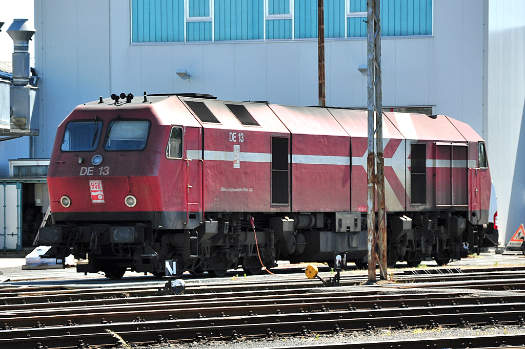 MaK DE 1024 / BR 240, Nr. DE13 der HGK, in Brhl-Vochem 25.05.2011
