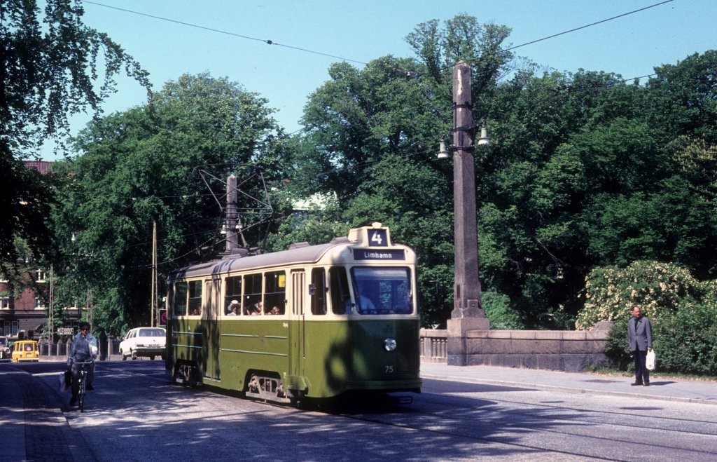 Malm ML SL 4 (Tw 75) Fersens Bro am 7. Juni 1971.