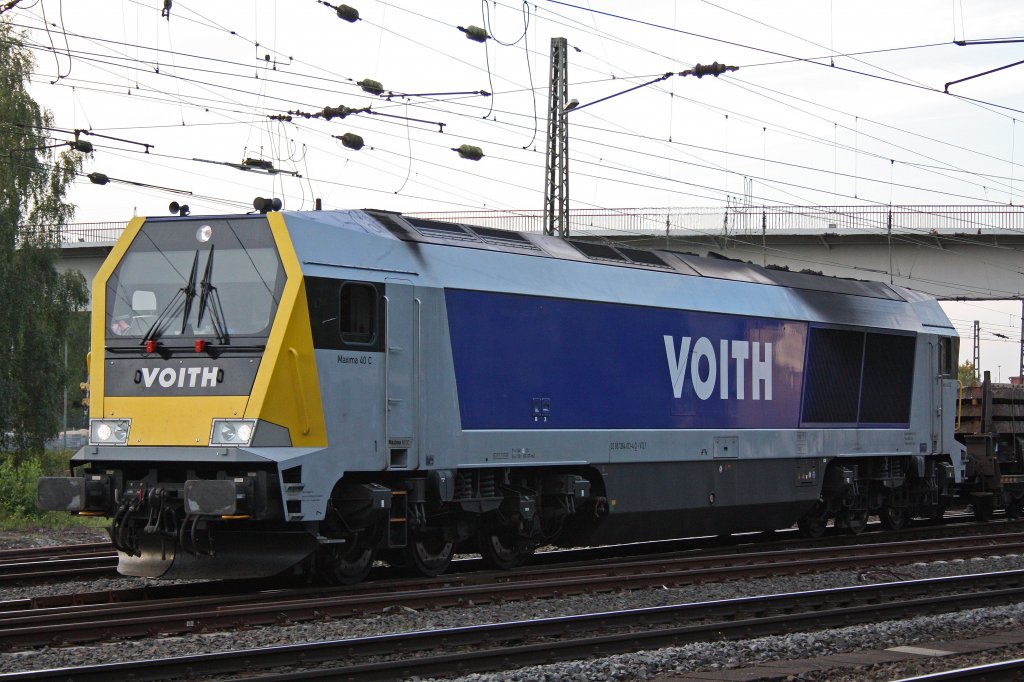 Maxima 264 013 rollt am6.9.10 in Duisburg-Entenfang zur abstellung