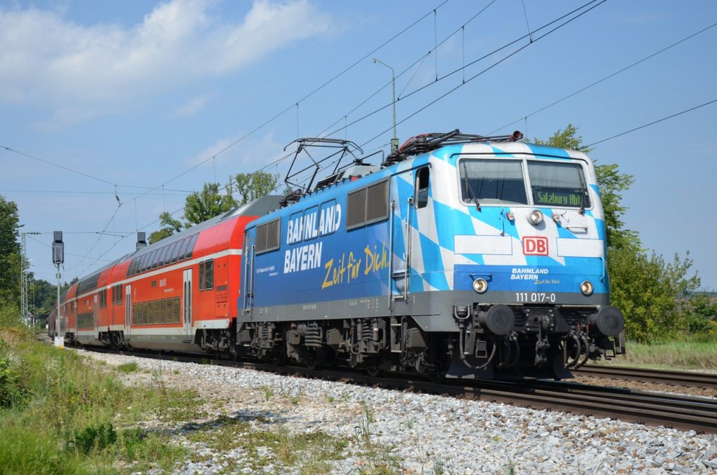  Max'l  111 017 in A�ling (Obb)
Aufgenommen am 31.08.2011