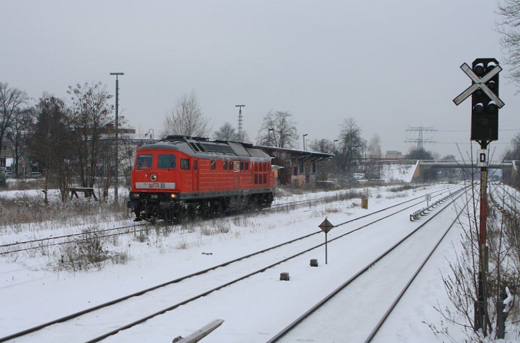 MEG 318 alias 232 690 am 03.12.10 in Berlin-Kaulsdorf.