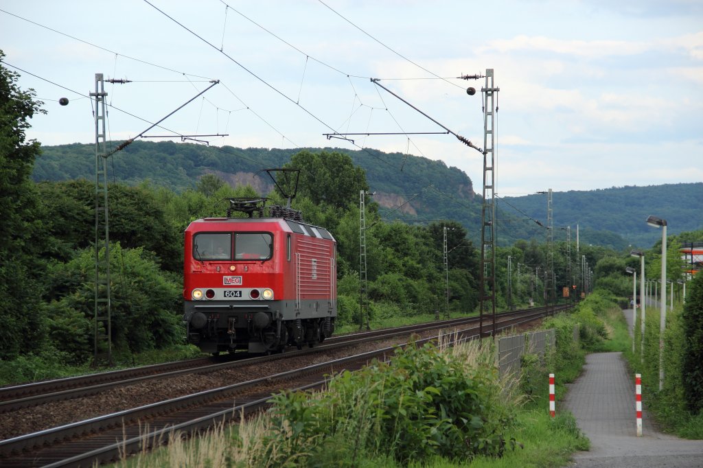 MEG 604 als Lz in Bonn-Limperich am 23.06.2012