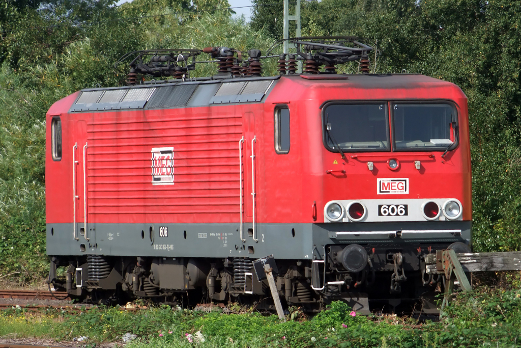 MEG 606 abgestellt in Emden 17.8.2012