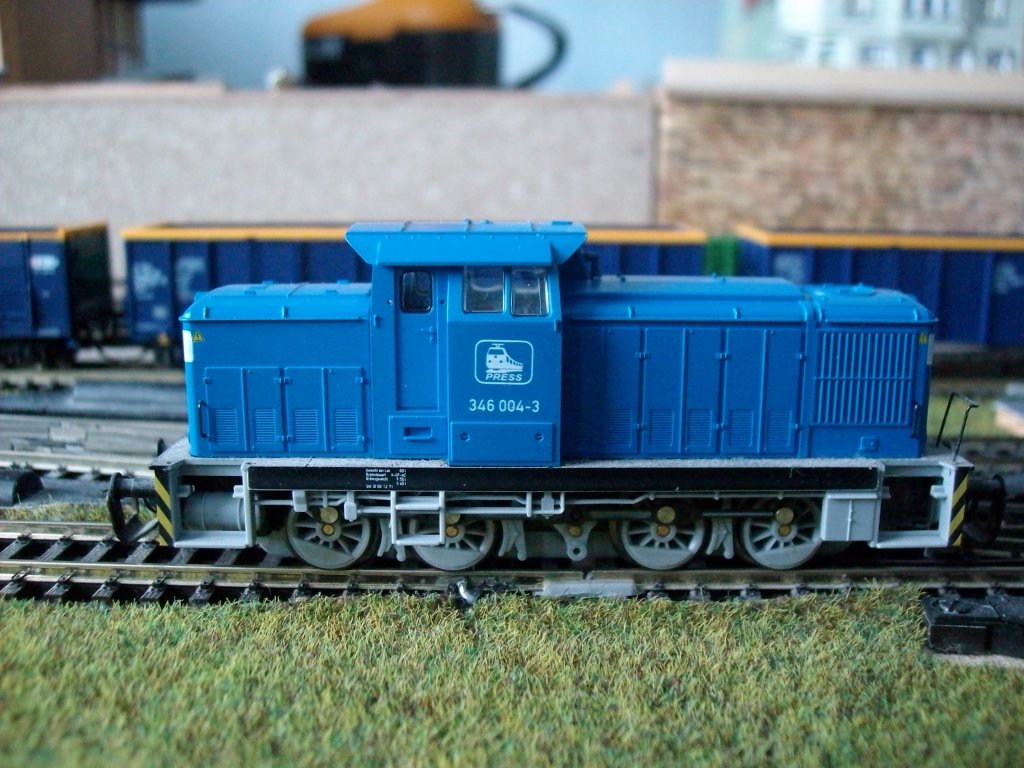 Meine TT BR 346 004-3 der PRESS.Das Gehuse ist wurde getauscht.