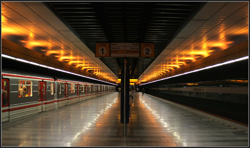 Metrostation Radlická der Linie B. 

11.08.2010 (M)