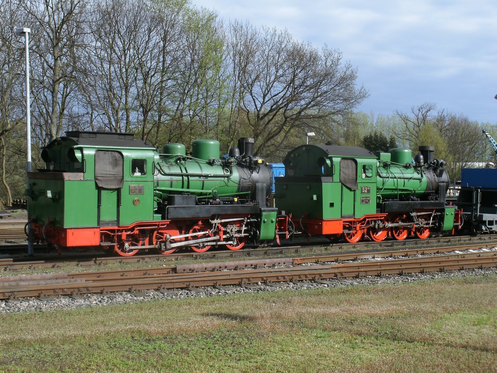 Mh52 und Mh53,am 27.April 2012,in Putbus.