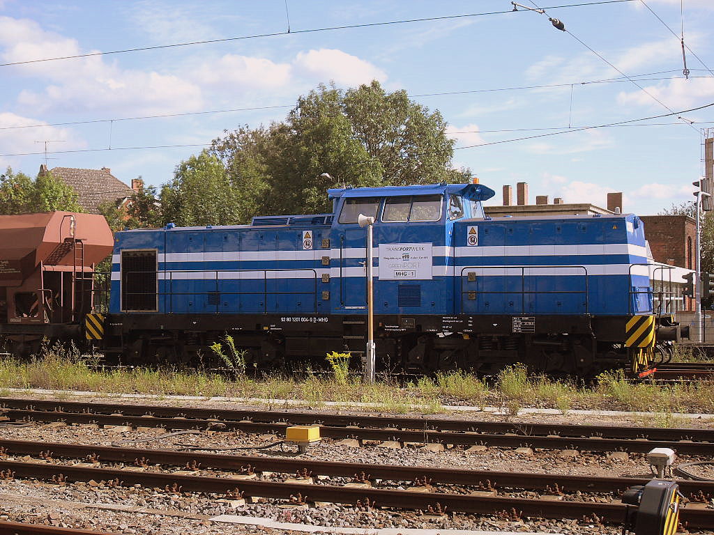 MHG-1(92 80 1201 004-9 D-MHG) stand am 13.08.2011 in Stendal.