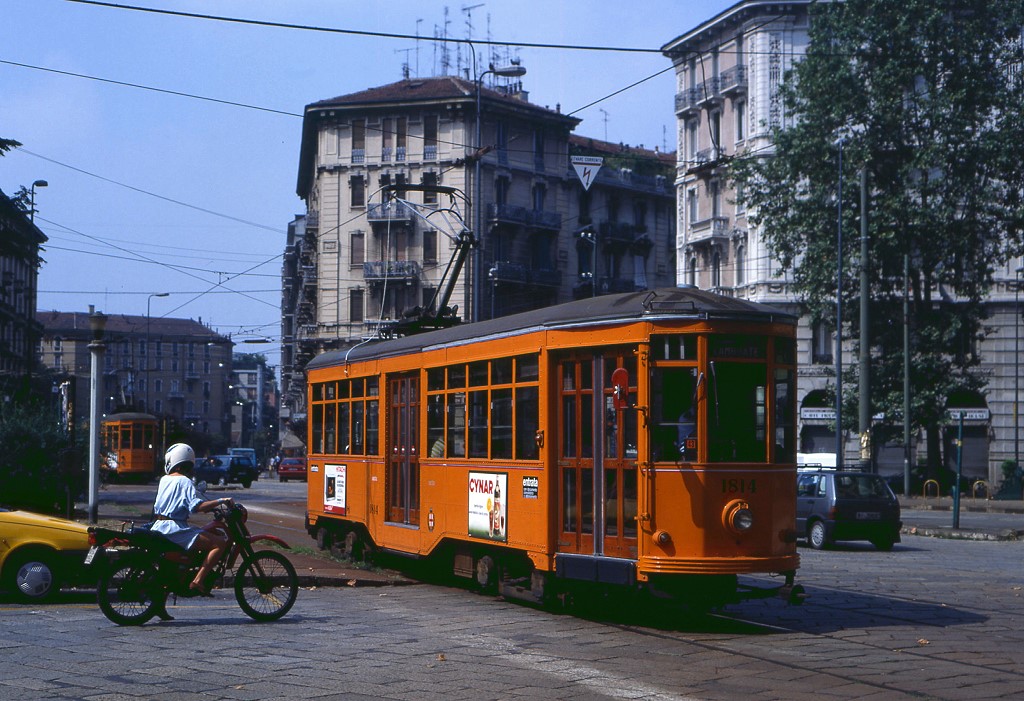 Milano Tw 1814, Piazza Ascoli, 24.08.1992.
