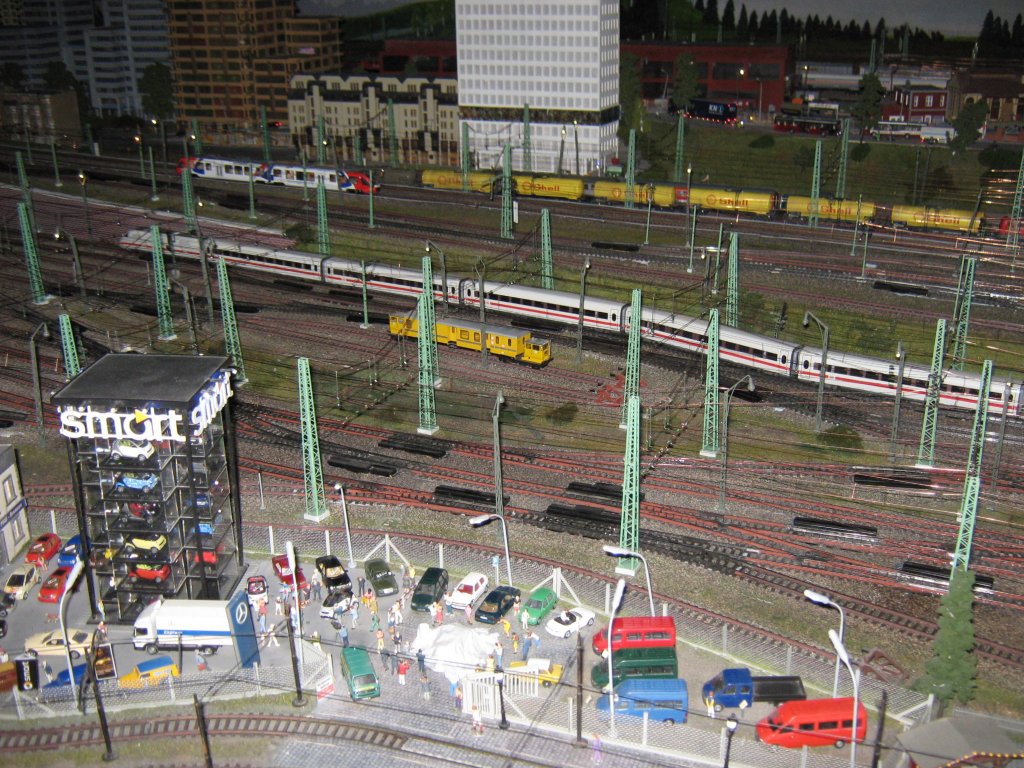 Miniatur Wunderland in Hamburg  Abschnitt Hamburg  am 25.11.2010
