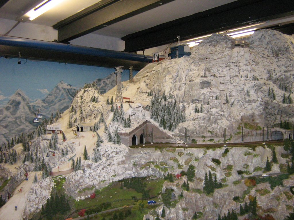 Miniatur Wunderland in Hamburg  Abschnitt sterreich  am 29.11.2006