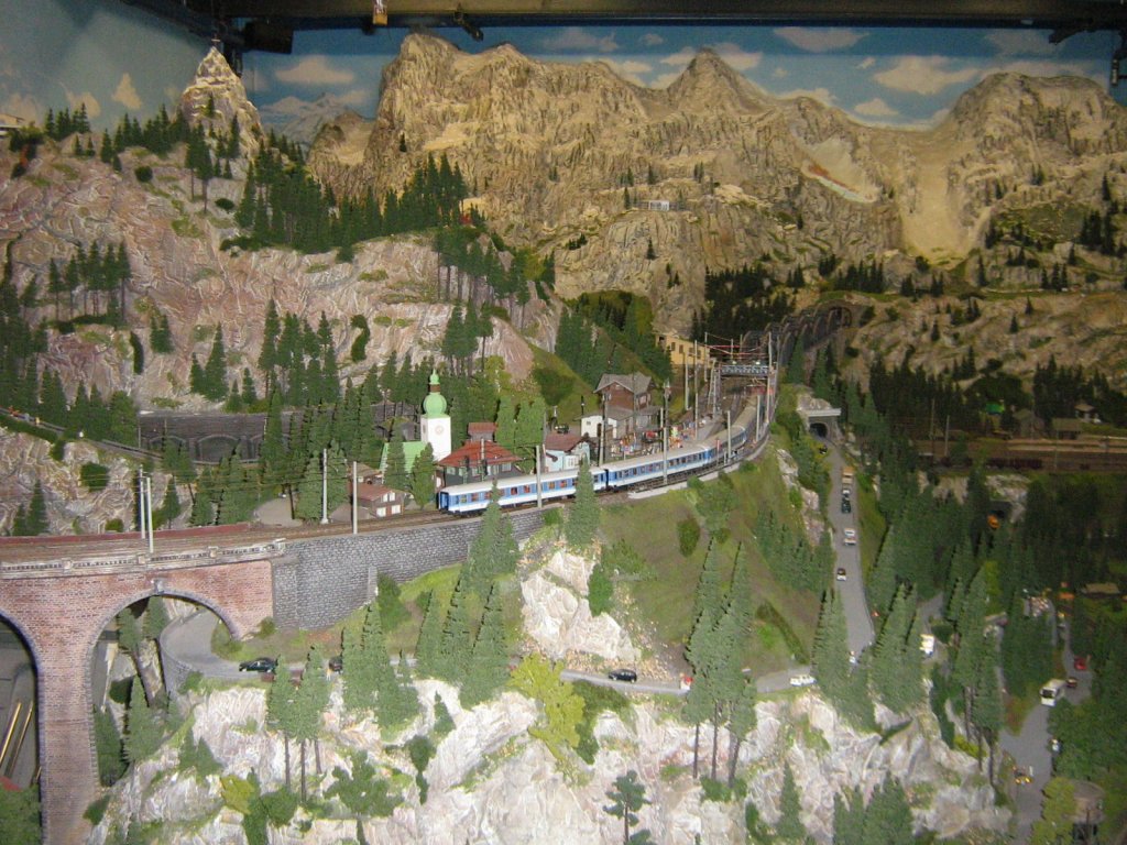Miniatur Wunderland in Hamburg  Abschnitt sterreich  am 26.11.2008