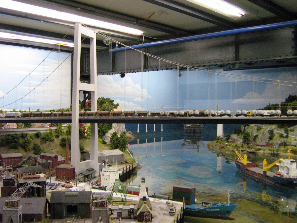 Miniatur Wunderland in Hamburg  Abschnitt Skandinavien  am 29.11.2006