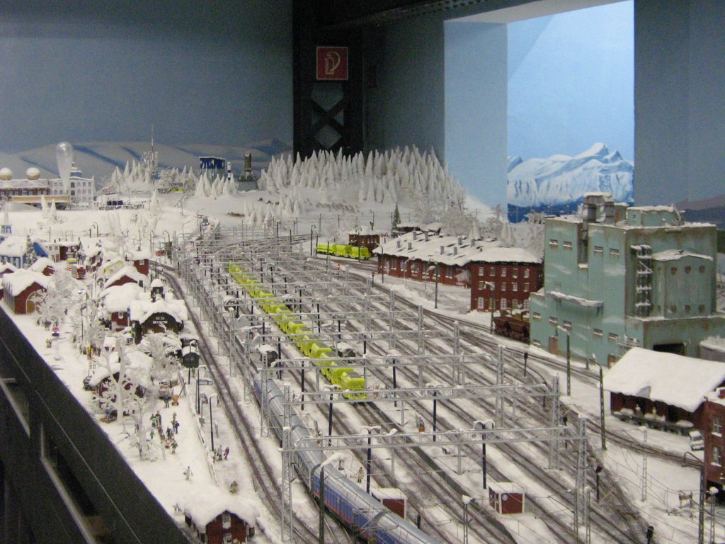 Miniatur Wunderland in Hamburg  Abschnitt Skandinavien  am 29.11.2006