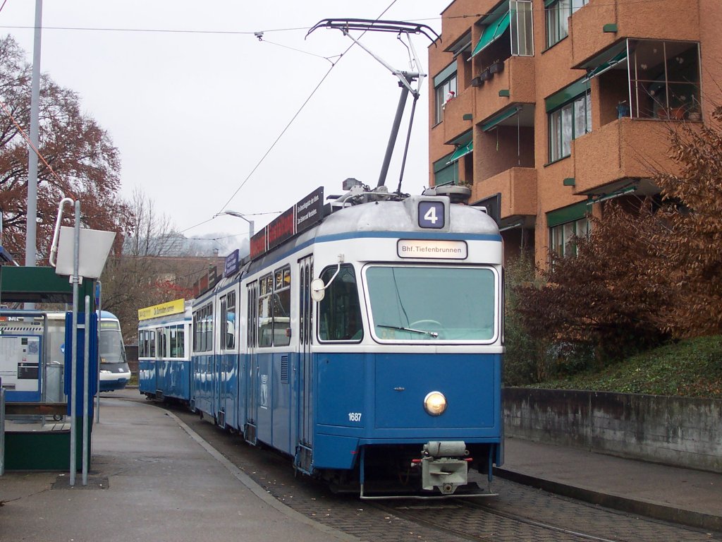 Mirage Be 4/6 - 1687 am Werdhlzli am 30.11.2005