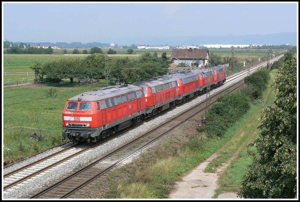 Mit fnf weiteren 225 am Haken berraschte mich die 225 100 am 12.08.2007 bei Ladenburg.