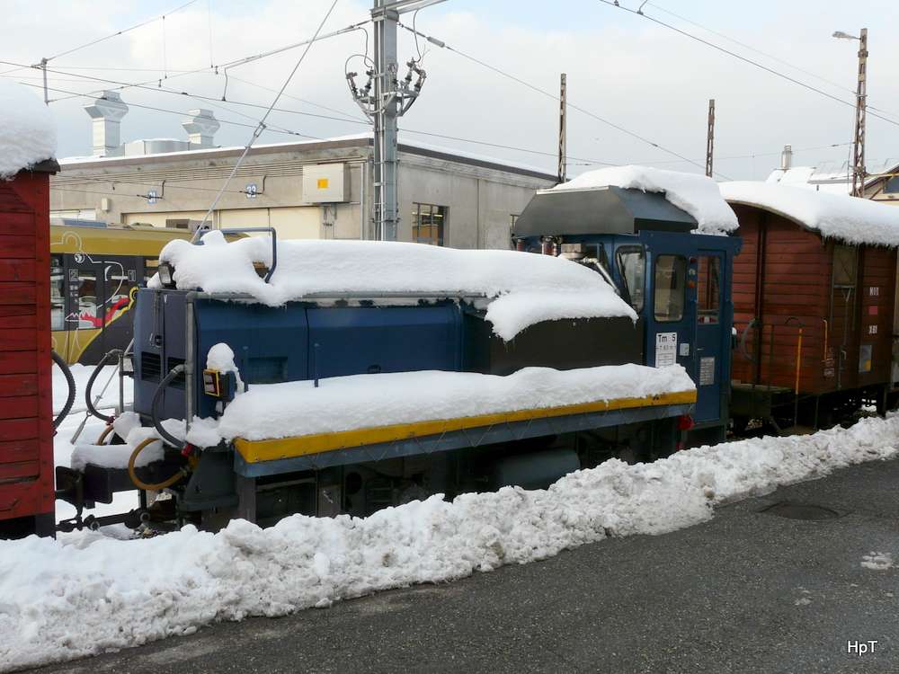 MOB - Dieselok Tm 2/2  5 in Chernex am 03.12.2010
