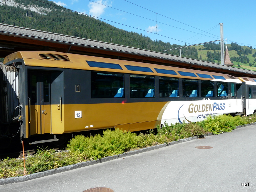 MOB - Personenwagen 1 Kl. As 112 in Zweisimmen am 05.09.2010