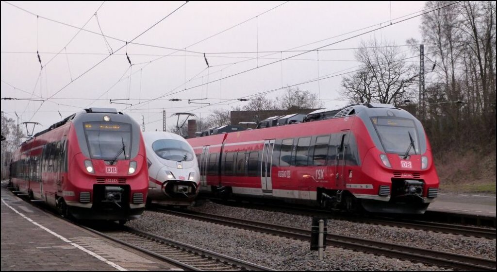 Momentaufnahme am Eschweiler Bahnhof.Bildlich festgehalten im Februar 2013. Ich lasse es einfach mal als Stimmungsbild unter der Kategorie laufen. 