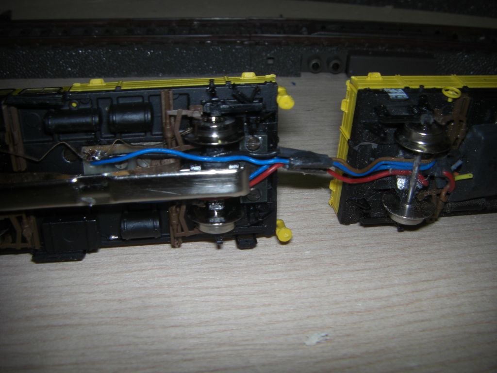 Motorwagen Klv53 mit Kabelstrang vom Anhnger