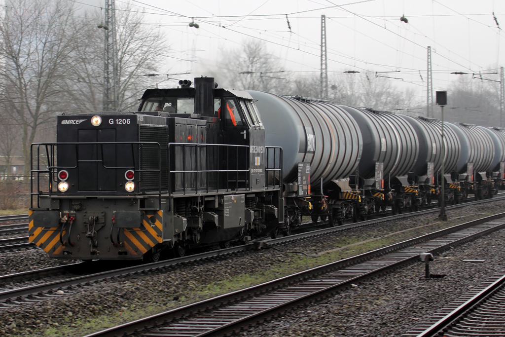 MRCE 500 1570 (275 007-3) in Oberhausen Osterfeld-Sd 1.3.2013