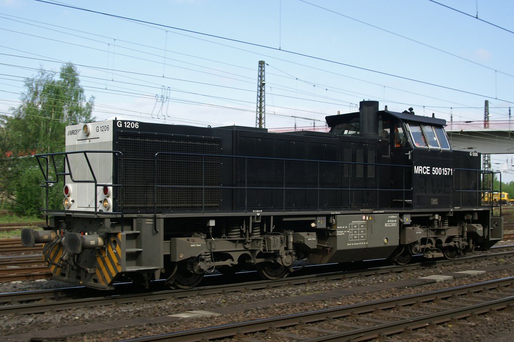 MRCE 500 1571 am 10.5.10 Lz in Duisburg-Entenfang