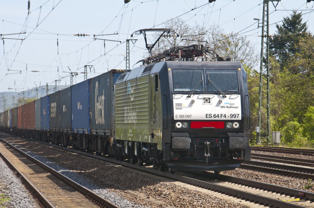 MRCE E-189 097 in Neuwied am 28.04.2012.