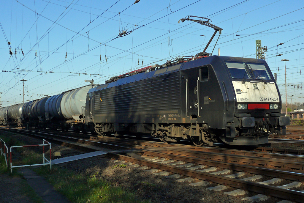 MRCE ES64F4-204 (189-204)in Oberhausen-West 17.4.2010